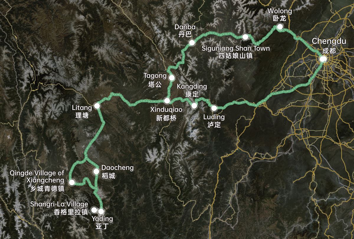 Sorprendente Sichuan occidental con Danba, Tagong y Yading